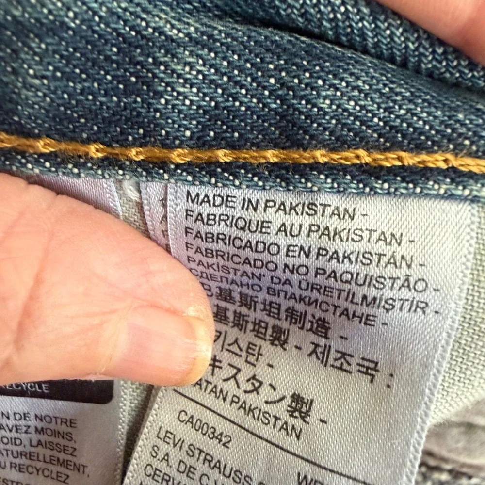 Levi's 559 Relaxed Straight 34x30 Blue Medium Wash Denim Jeans Classic